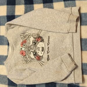 Falls Creek 4t flower raccoon sweatshirt